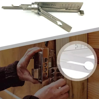 Décodeur de clé passe-partout en acier inoxydable – Détails du produit