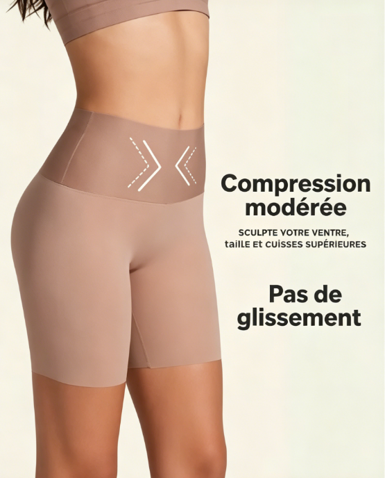 Short Gainant Sans Coutures – Confort Absolu et Silhouette Lisse en Toute Simplicité