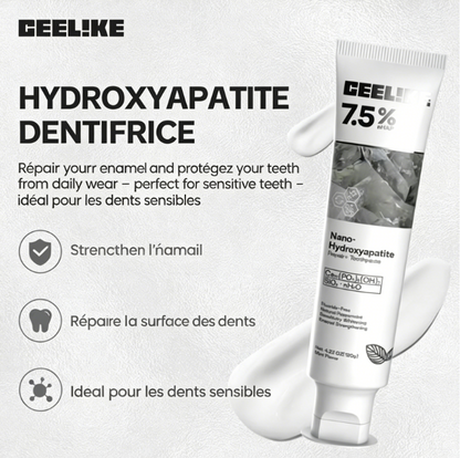Dentifrice Blanchissant à l’Hydroxyapatite – Sans Fluor