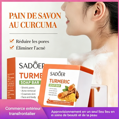 Savon éclaircissant au curcuma