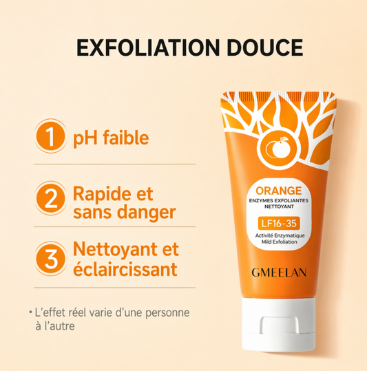 Orange Zyme Deep Clean Gel – Solution pour une peau douce et éclatante
