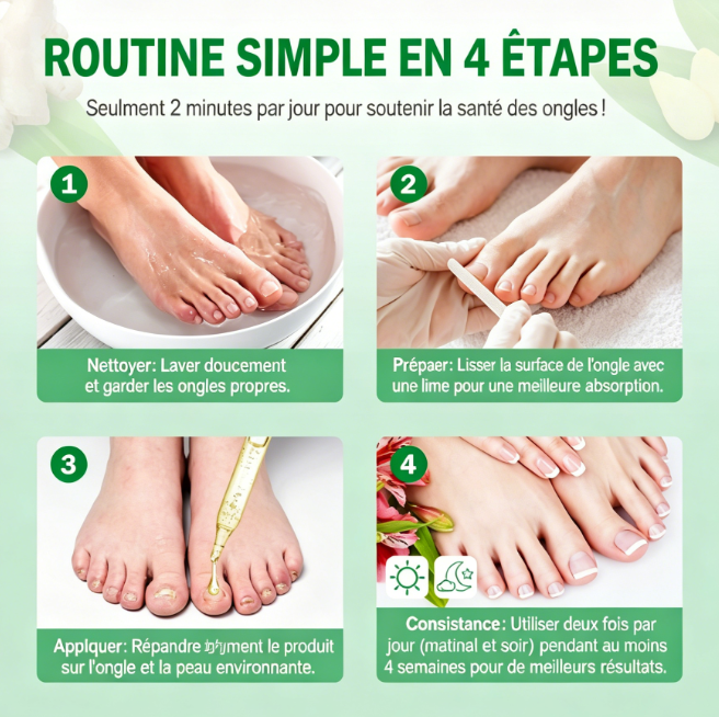 Essence réparatrice pour les ongles au gingembre : Réparez vos ongles en 7 jours — Dites adieu à l'envie de les cacher