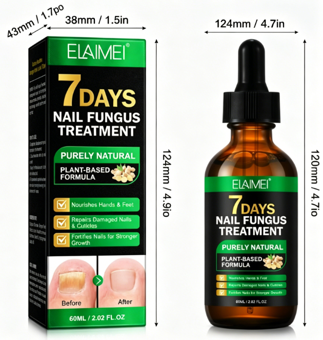 Essence réparatrice pour les ongles au gingembre : Réparez vos ongles en 7 jours — Dites adieu à l'envie de les cacher