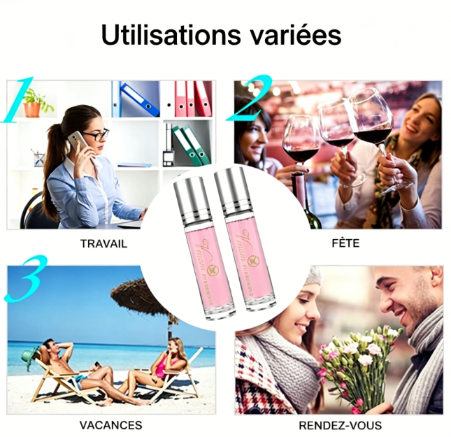 Parfum Roll-On aux Phéromones – Ton secret pour briller