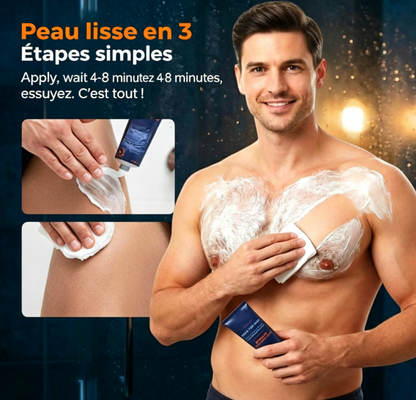 Crème dépilatoire Corps + Zones intimes