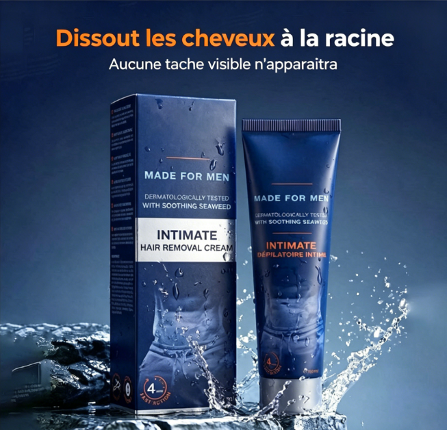 Crème dépilatoire Corps + Zones intimes
