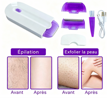 Épilateur pour une peau douce et soyeuse