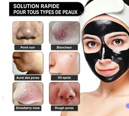 Masque au Charbon de Bambou – Élimination des Points Noirs