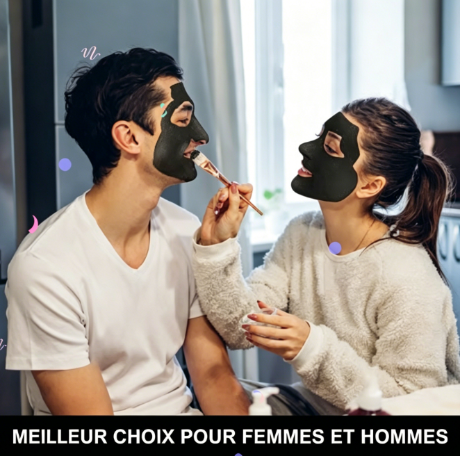 Masque au Charbon de Bambou – Élimination des Points Noirs