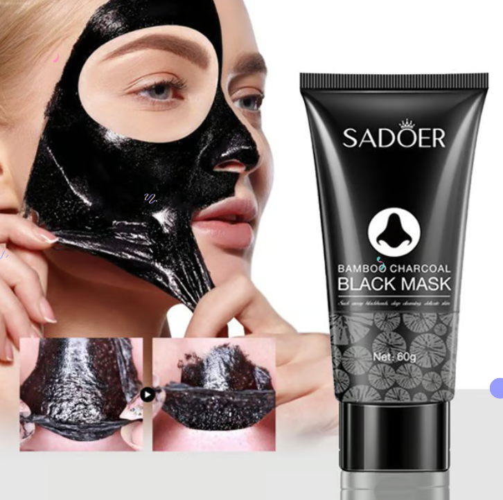 Masque au Charbon de Bambou – Élimination des Points Noirs