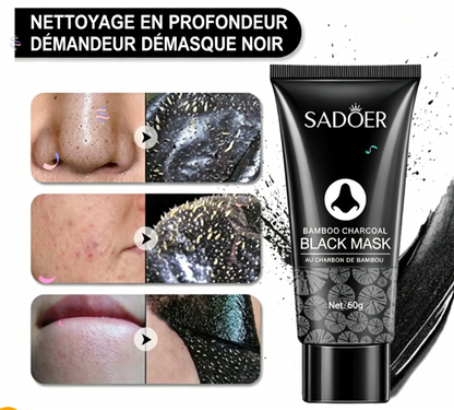 Masque au Charbon de Bambou – Élimination des Points Noirs
