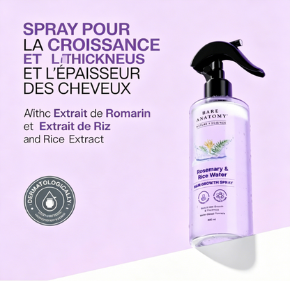 Spray à la Romarin – Pour la Croissance et le Volume des Cheveux