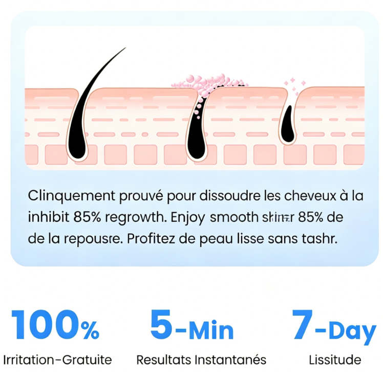 Crème Dépilatoire Corps Entier – Douceur et Confort au Quotidien