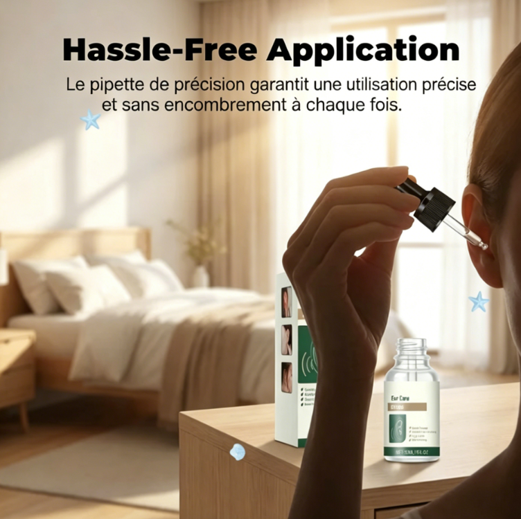 Gouttes douces pour le soulagement des acouphènes