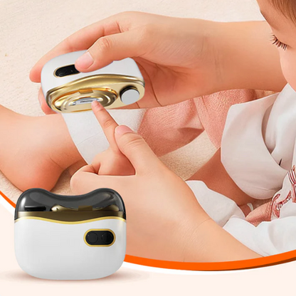 Coupe-Ongles et Polisseur Électrique 2-en-1 – Soins des Ongles Faciles et Rapides