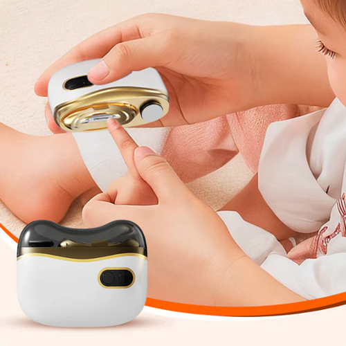 Coupe-Ongles et Polisseur Électrique 2-en-1 – Soins des Ongles Faciles et Rapides