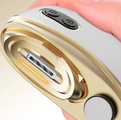 Coupe-Ongles et Polisseur Électrique 2-en-1 – Soins des Ongles Faciles et Rapides