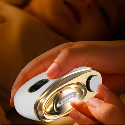 Coupe-Ongles et Polisseur Électrique 2-en-1 – Soins des Ongles Faciles et Rapides