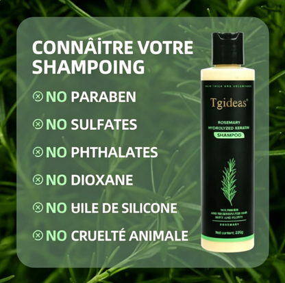 Shampoing au Romarin – L’Essence de la Nature pour vos Cheveux