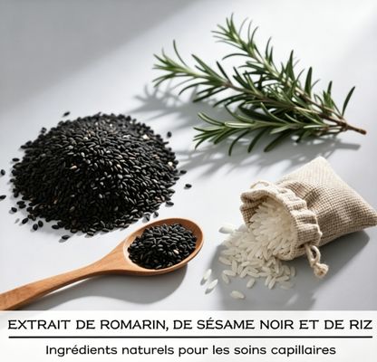 Sérum capillaire au sésame noir