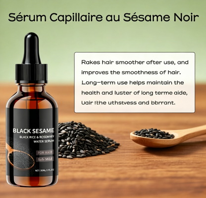 Sérum capillaire au sésame noir