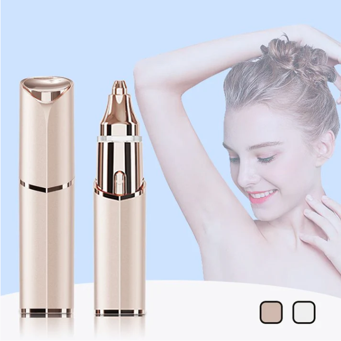Épilateur Facial 2-en-1 : Épilation et Mise en Forme des Sourcils