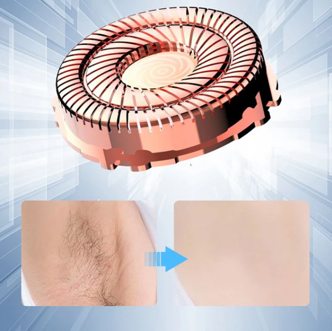 Épilateur Facial 2-en-1 : Épilation et Mise en Forme des Sourcils