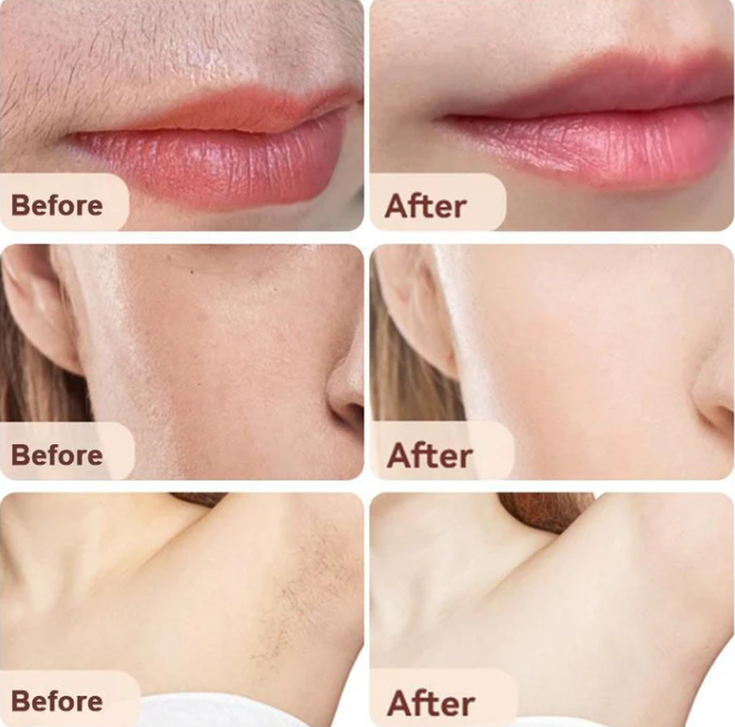Épilateur Facial 2-en-1 : Épilation et Mise en Forme des Sourcils