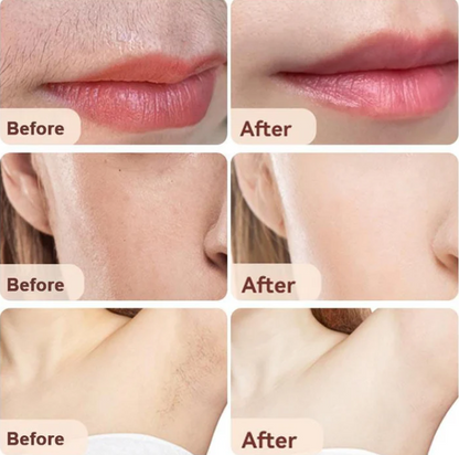 Épilateur Facial 2-en-1 : Épilation et Mise en Forme des Sourcils