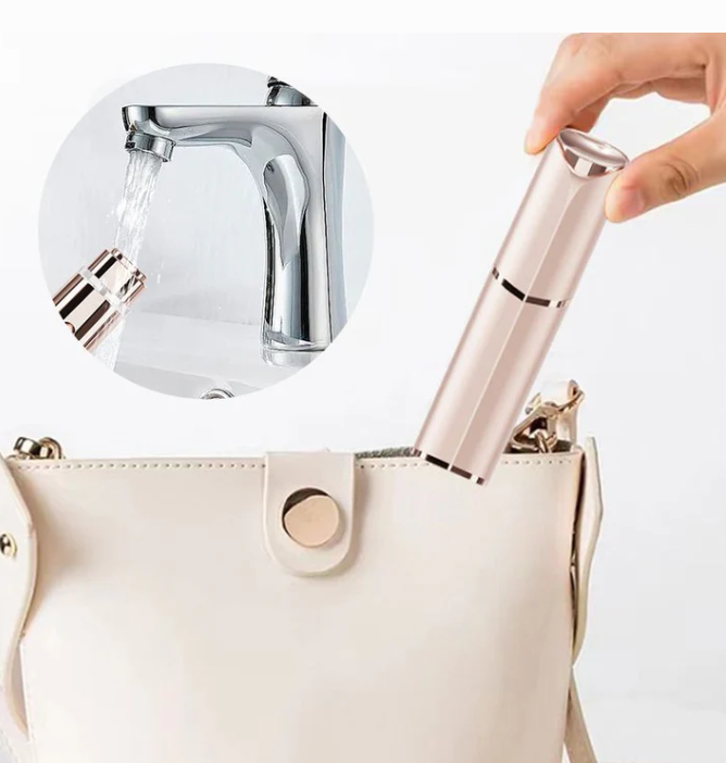 Épilateur Facial 2-en-1 : Épilation et Mise en Forme des Sourcils