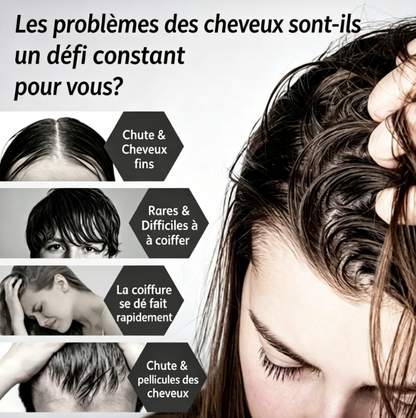 Spray volumisant sans rinçage pour les cheveux