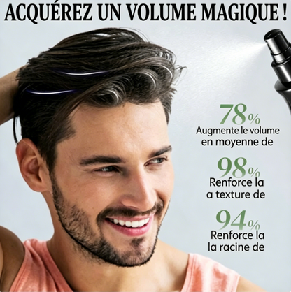 Spray volumisant sans rinçage pour les cheveux