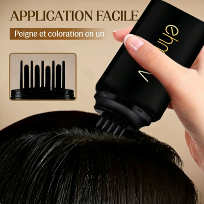 Peigne instantané pour cheveux gris