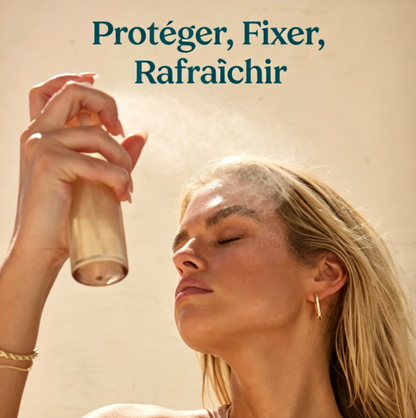 Brume fixatrice légère SPF 50