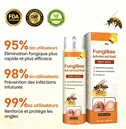 Spray réparateur pour les ongles au venin d'abeille
