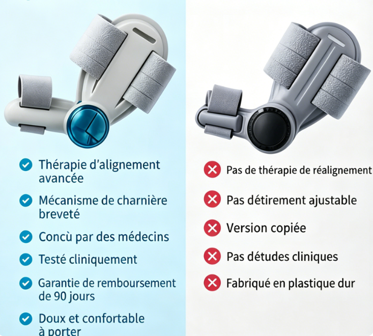 Correcteurs d'hallux valgus : soulagement non chirurgical de la douleur