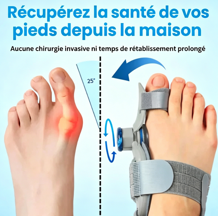 Correcteurs d'hallux valgus : soulagement non chirurgical de la douleur