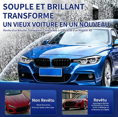 Peinture en spray pour voiture : brillance et protection
