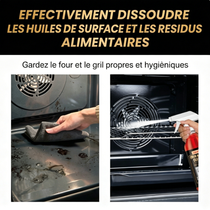 Spray Dégraissant Four & Grill