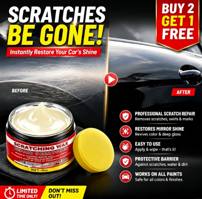 🔥Ultimate Car Scratch Remover Wax