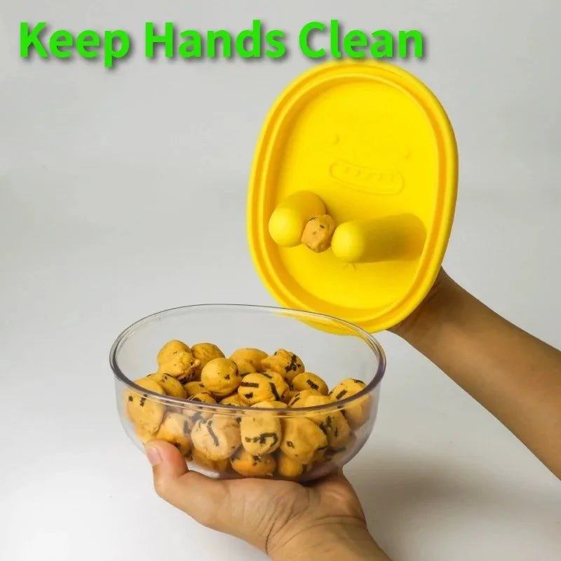 🍿 Holiday Celebration 50% OFF ✨-Enjoy Mess-Free Snacking with Clean Hands Every Time! 🙌