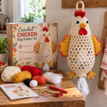 ⏰Last day Promotion 🔥-Crochet Animal Bag Holder DIY Kit – Cute & Functional Hanging Storage Craft Kit