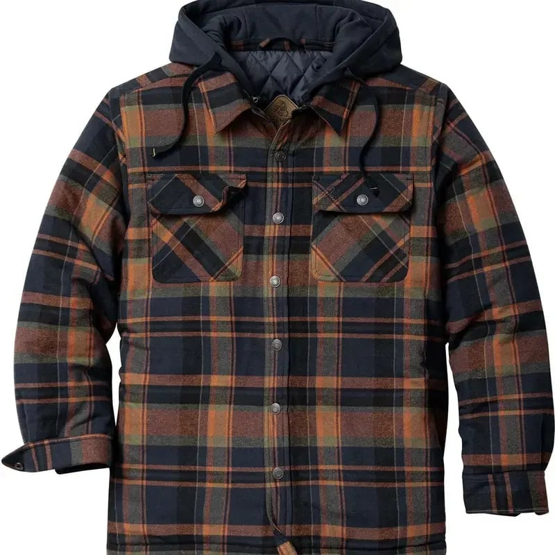 🔥❄️Mountain-Tested Warmth | Concealed Carry Hooded Flannel💥🔫