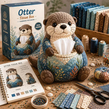 ⏰Last day Promotion 🔥-🐋Adorable Animal & Ocean Tissue Box Covers with This DIY Craft Kit ✨
