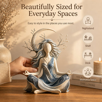 🔥LAST DAY 50% OFF- 🧘Serenity Growth | Inner Harmony Sculptural Figurine 🌙