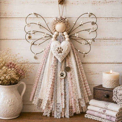 ⏰Last day Promotion 🔥-✨ DIY Angel Fabric Hanging Kit for Peaceful Crafting & Beautiful Home Decor 🪽
