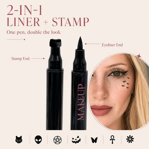 ⏰Last day Promotion 🔥-Stamp Your Way to the Ultimate Halloween Look in Seconds! 🎃✨