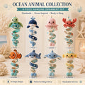 💕 Last Day 50% OFF✨-🌊Ocean Animal Crochet Kit with All Tools & Easy Step-by-Step Guide 🐋