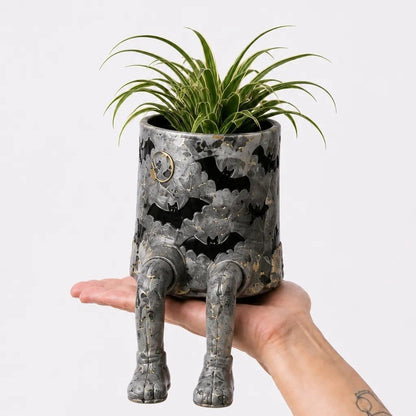 🪴 Last Day 50% OFF✨-🧙‍♀️Whimsical Halloween Hanging Leg Planter for Fun  🌵