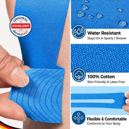 FDA-Registered Fast-Acting Shoulder & Knee Pain Relief Tape